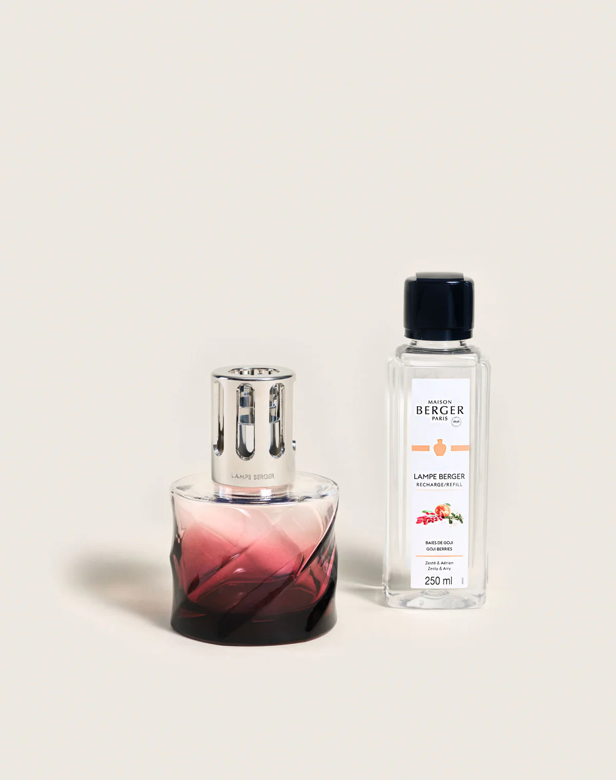 Red Spiral Lamp Berger Gift Pack