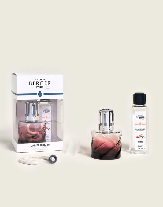 Red Spiral Lamp Berger Gift Pack