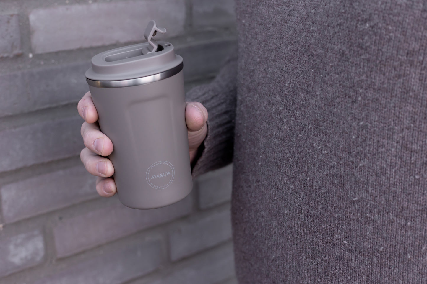 Thermal Travel Cup Driftwood 380ml