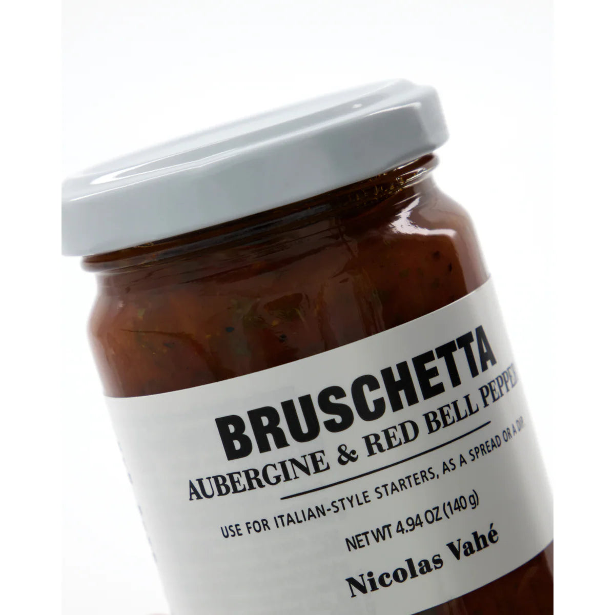 Bruschetta | Aubergine & Red Bell Pepper