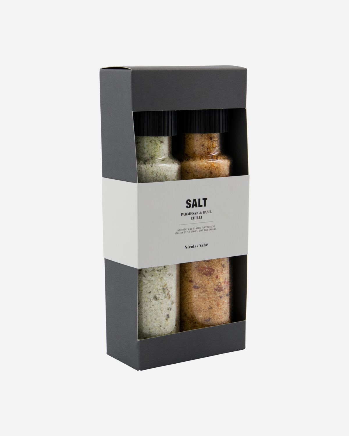 Giftbox, Parmesan & Basil Salt and Chilli Salt