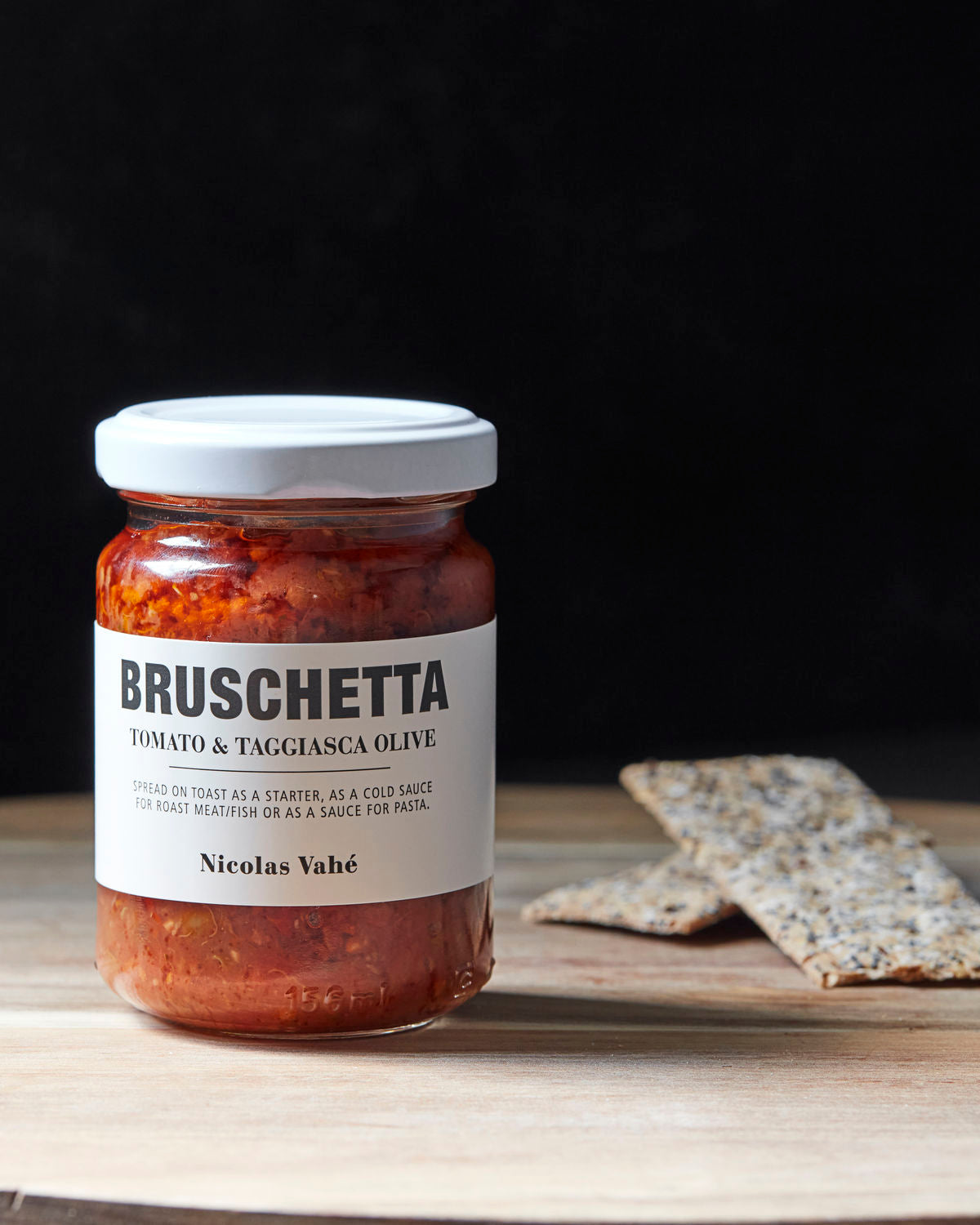 Bruschetta | Tomato + Taggiasca Olive