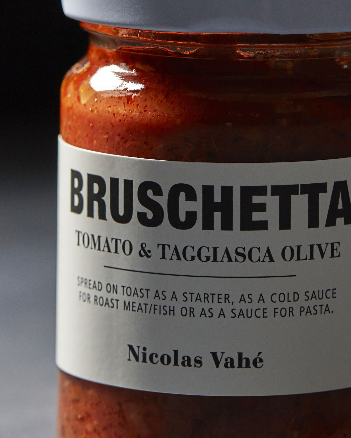 Bruschetta | Tomato + Taggiasca Olive
