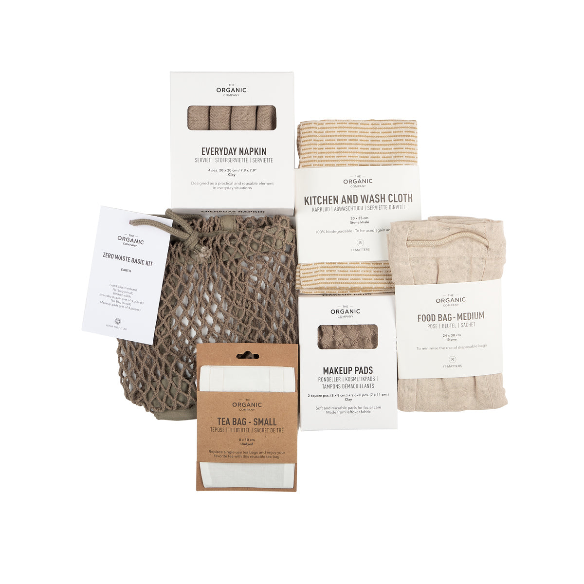 The Organic Company Zero Waste Basic Kit