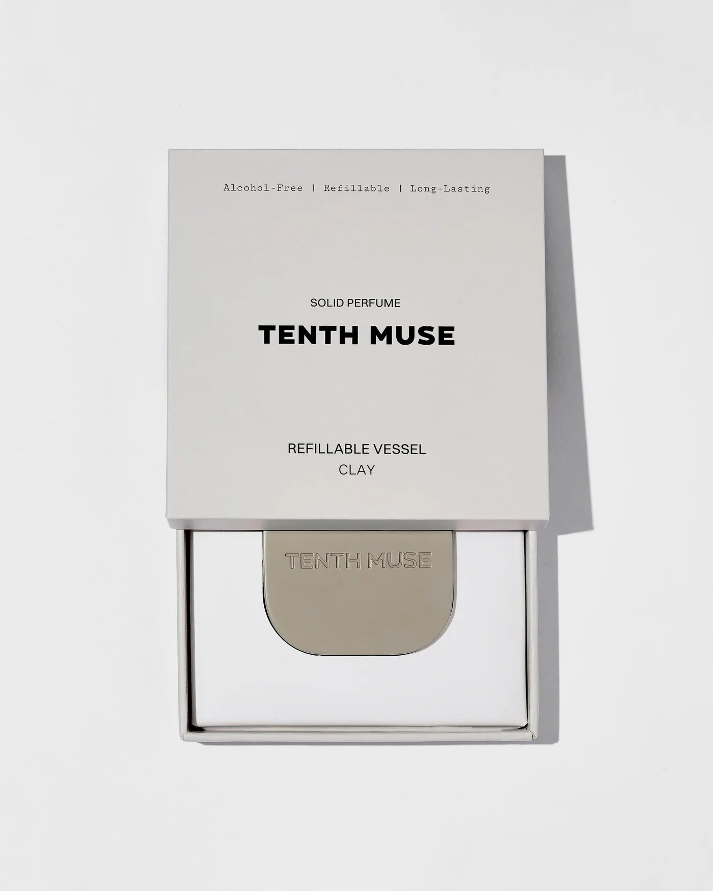 Tenth Muse | Refillable Metal Vessel | Clay