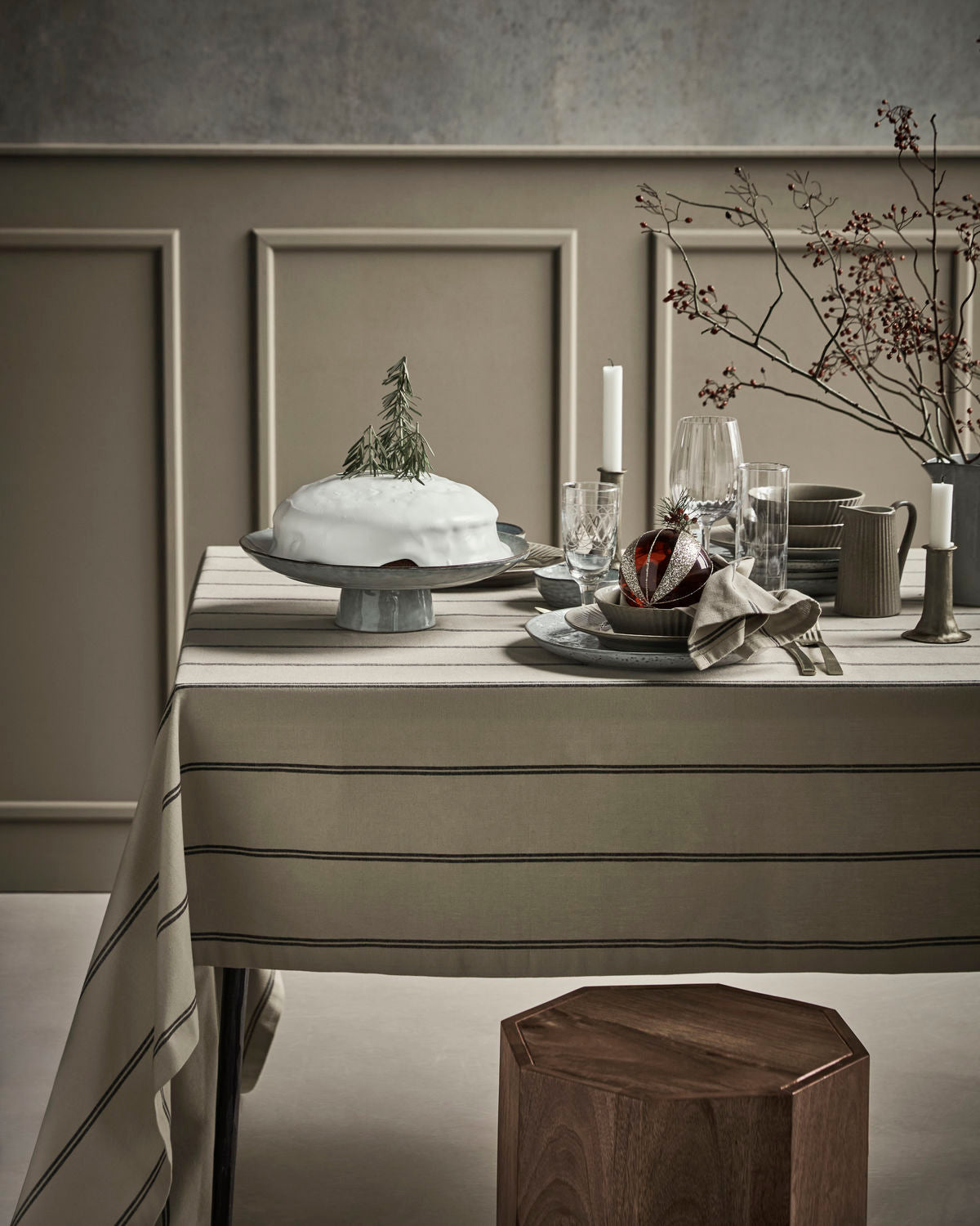 Taupe Stalgia Tablecloth