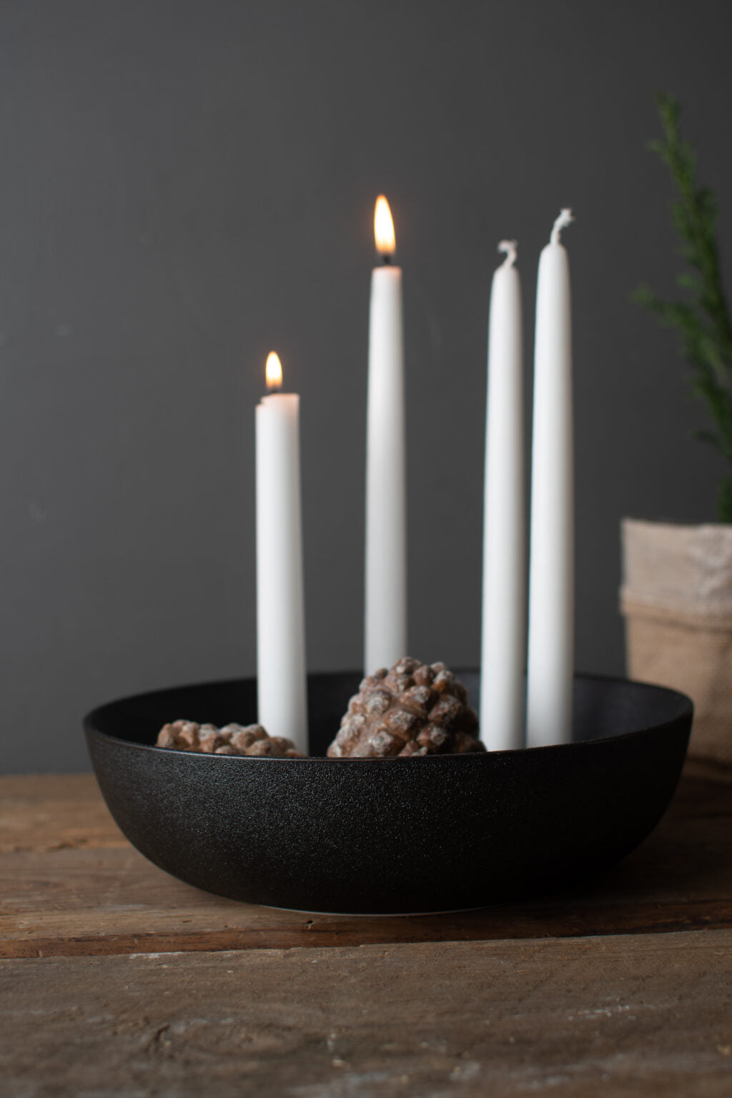 Storefactory | Kvistbro Black Candleholder