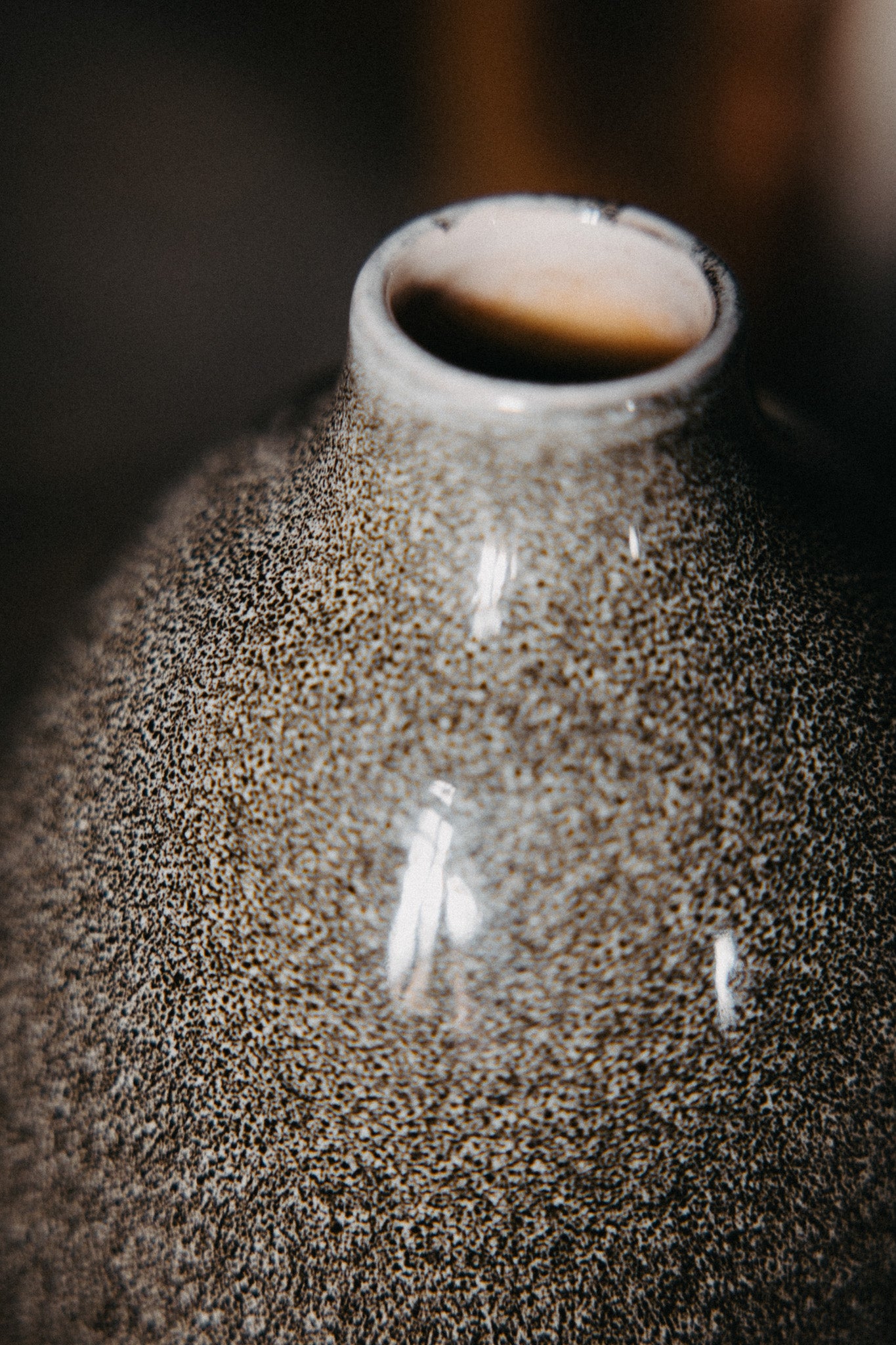 Avik Large Brown Vase