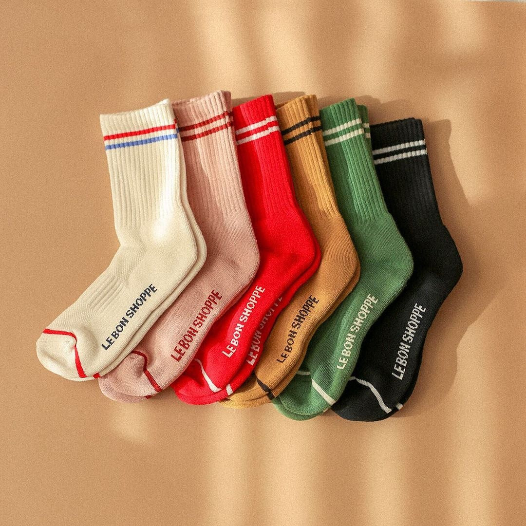 Boyfriend Socks | Milk