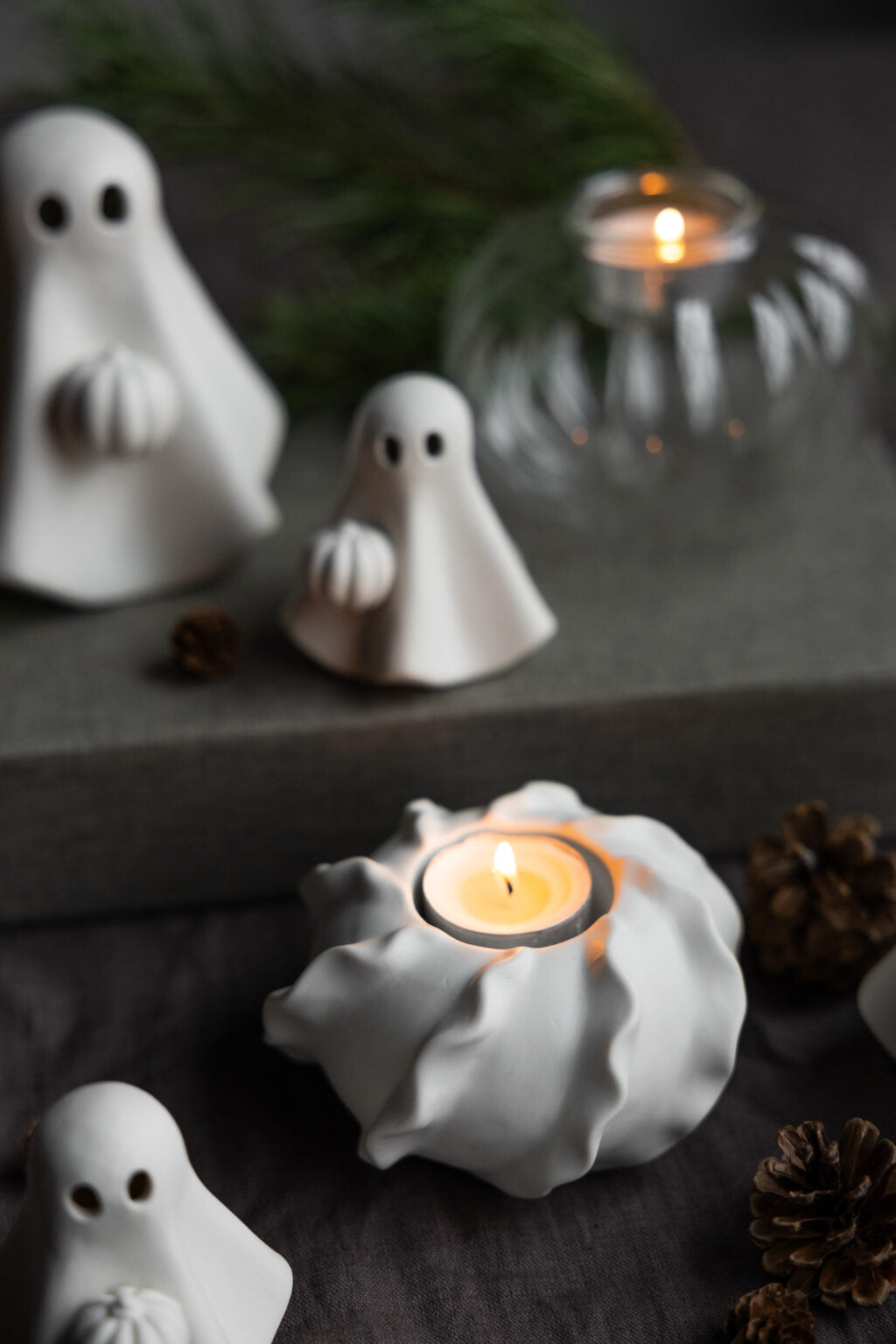 Sam | Small Ghost | Ceramic Decoration