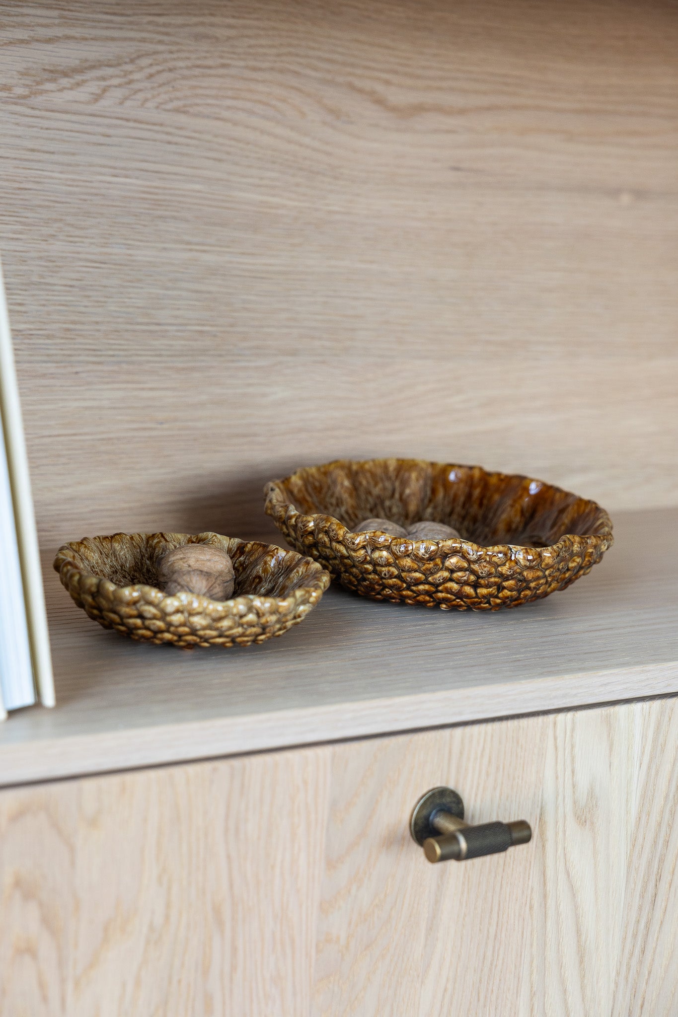 Ekhult Small Brown Ceramic Dish