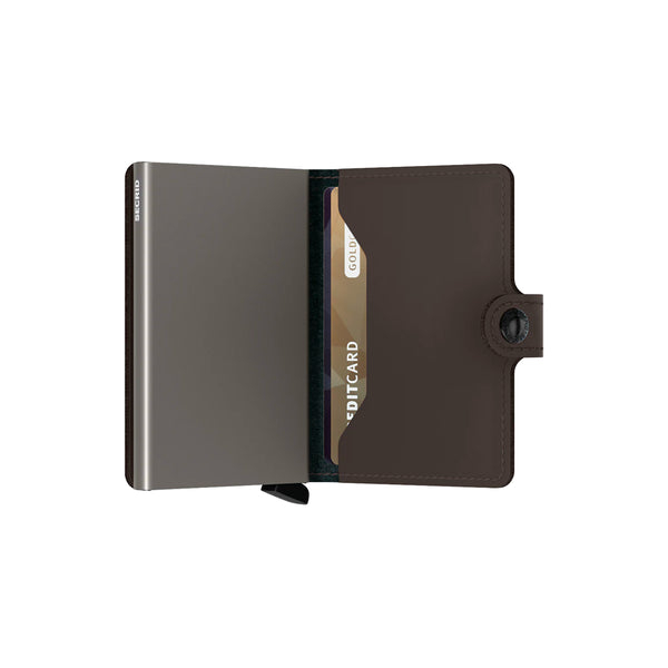 Miniwallet Matte Truffle
