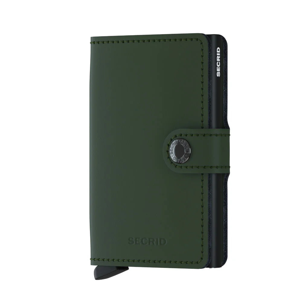 Miniwallet Matte Green Black