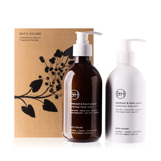 Patchouli + Black Pepper Bodycare Duo