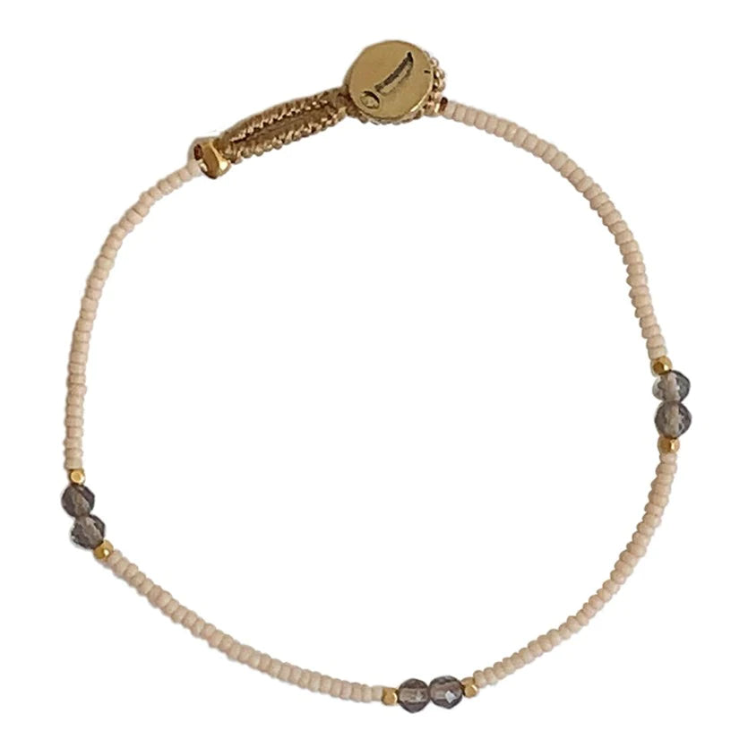 Lulu Bold Antique Beige Bracelet