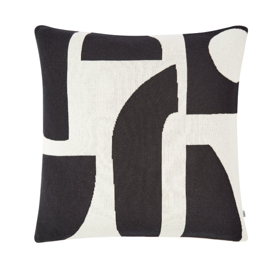 Bruten Cushion Cover, Black