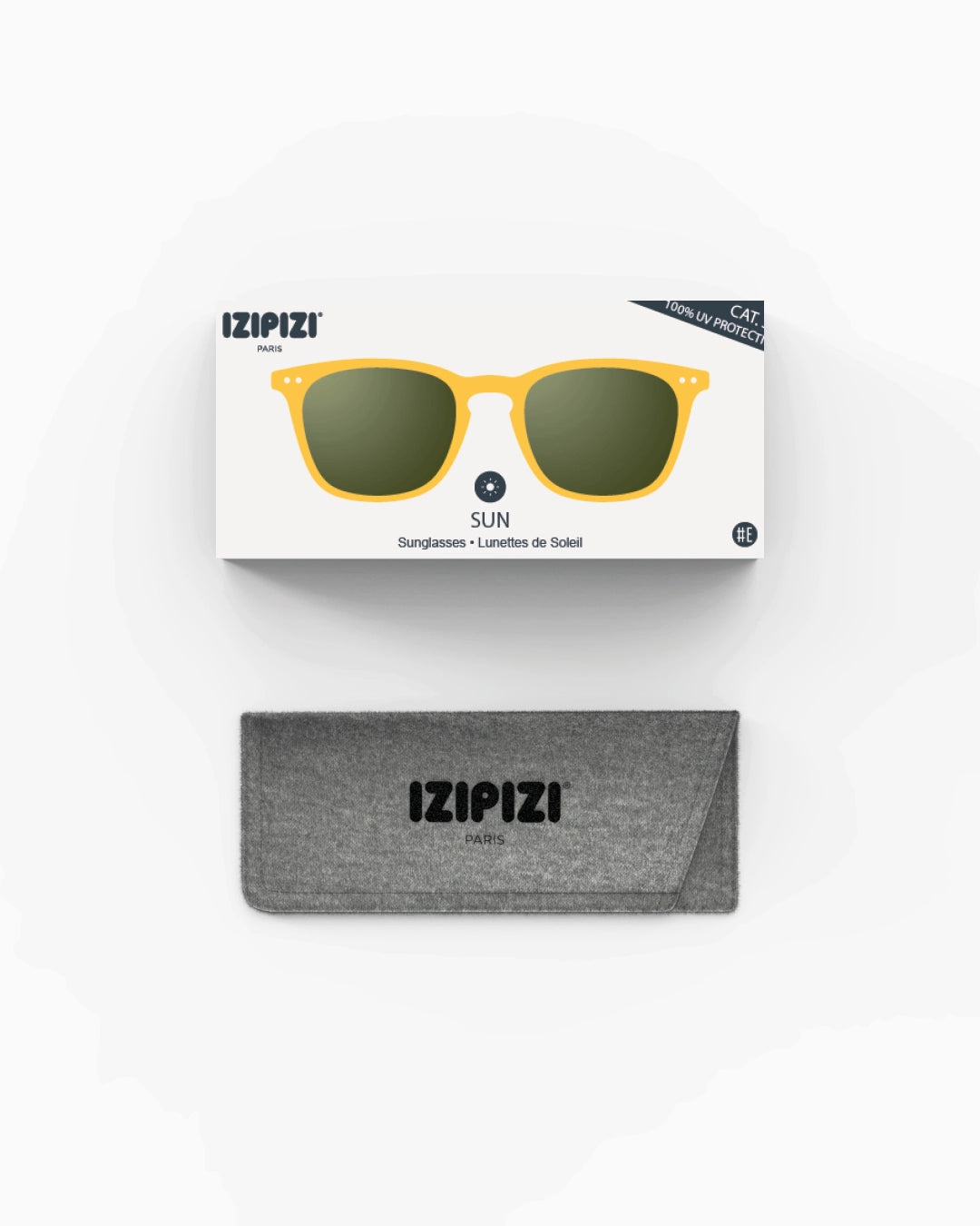 IZIPIZI #E Sunglasses Yellow Honey