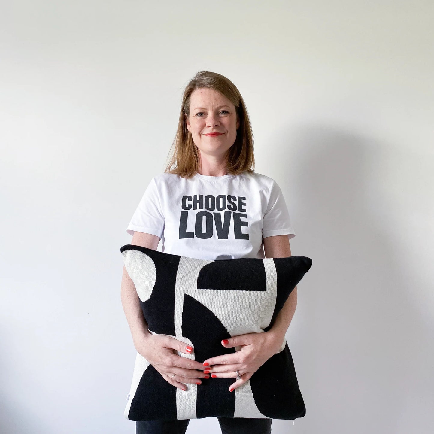 Bruten Cushion Cover, Black