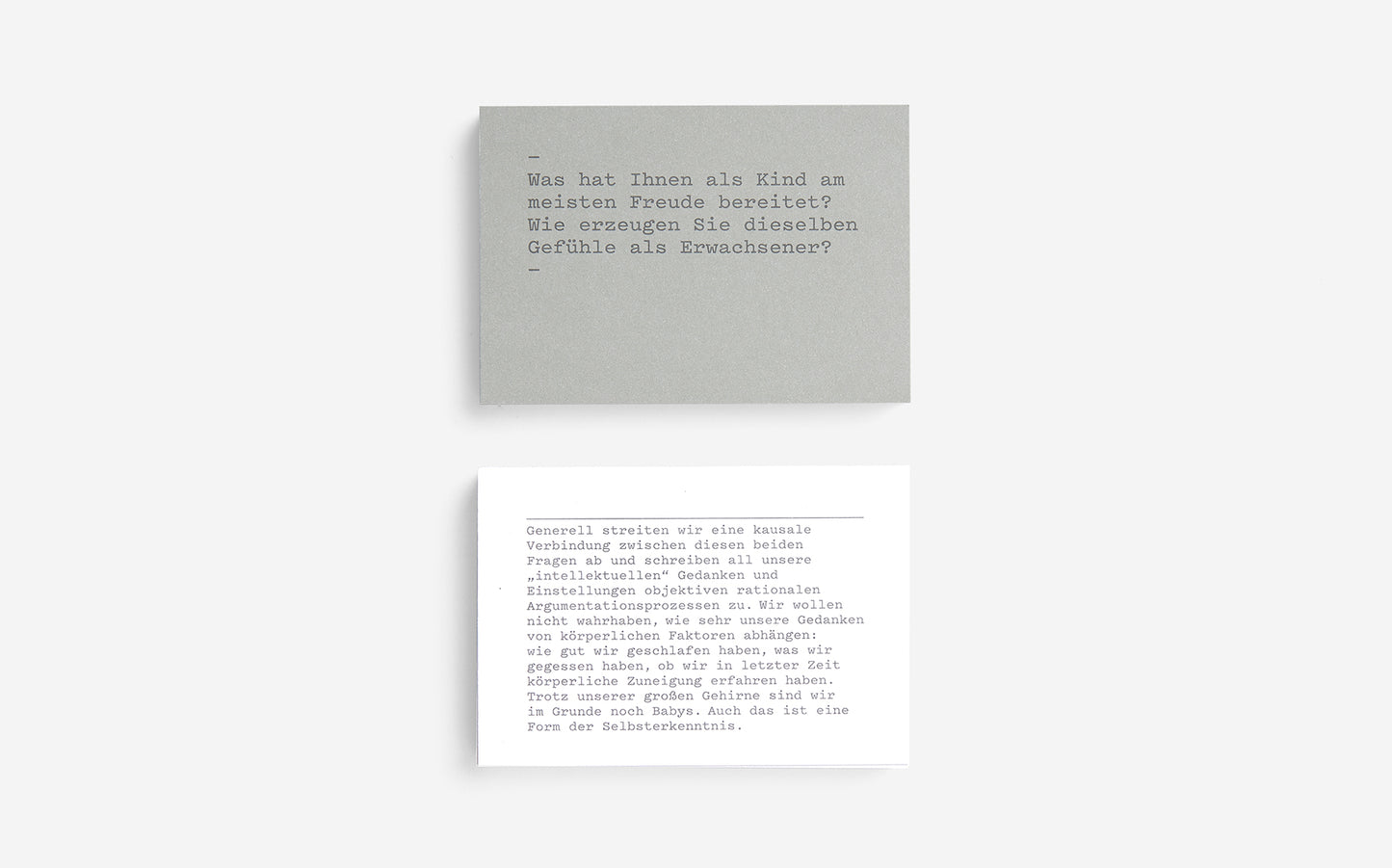 Know Yourself Prompt Cards