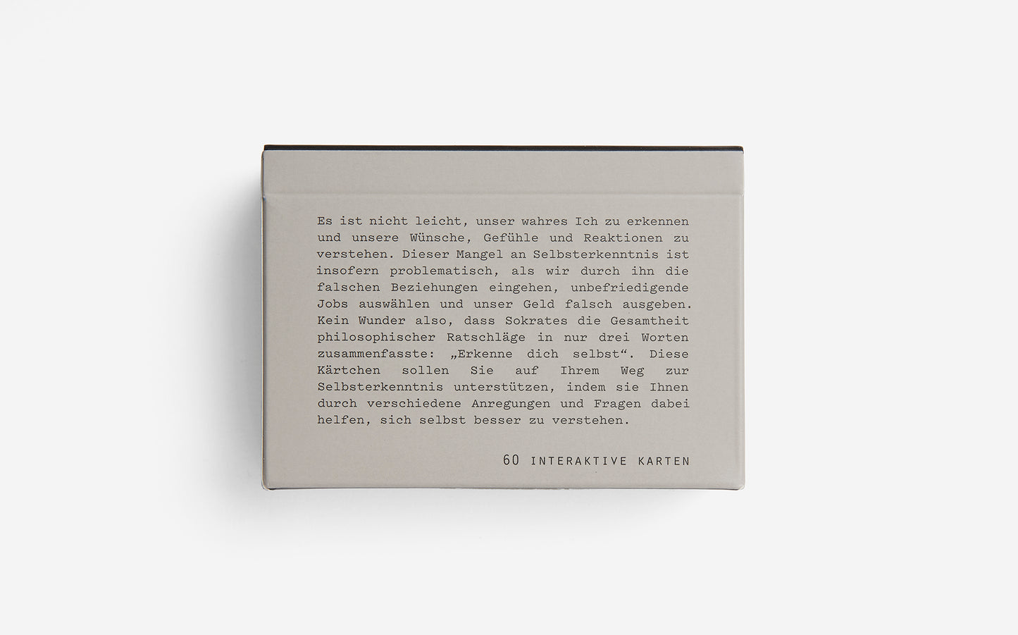 Know Yourself Prompt Cards