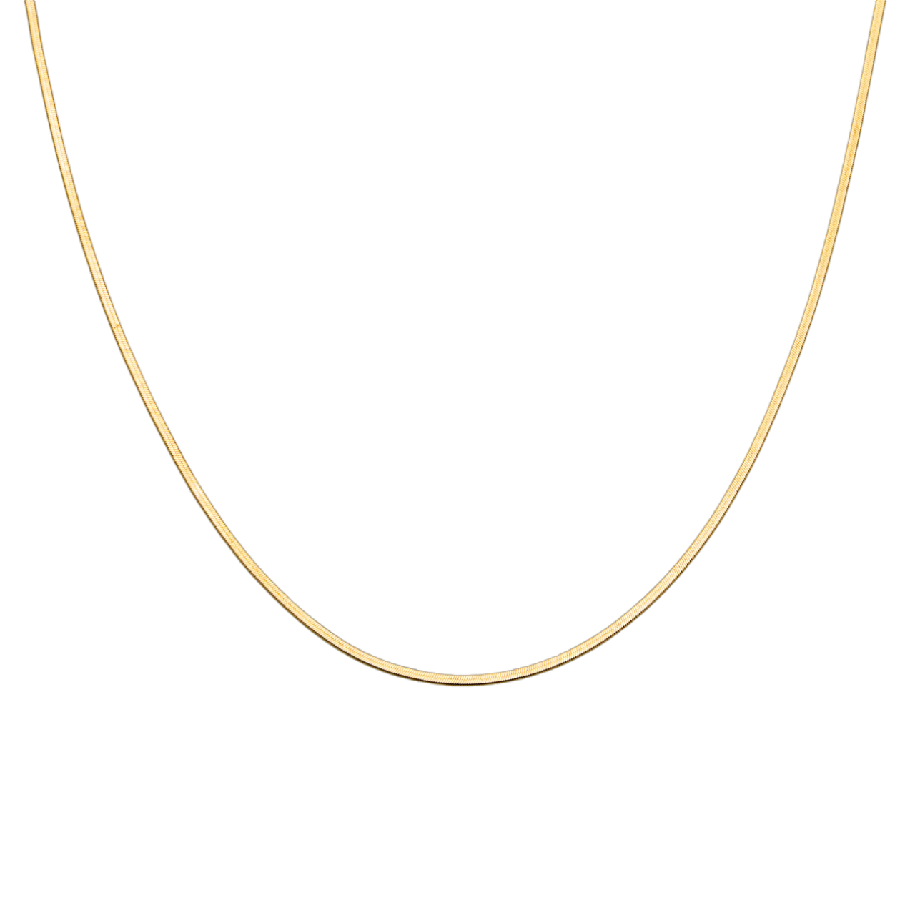 Minimalist Herringbone Necklace