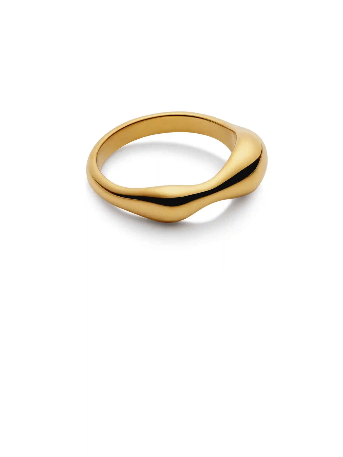 Gold Fluid Waterproof Ring