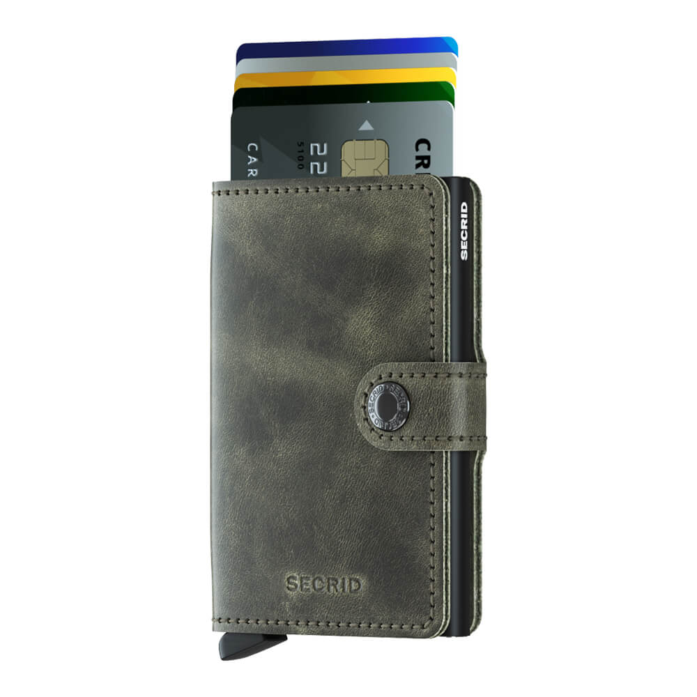 Miniwallet Vintage Olive Black