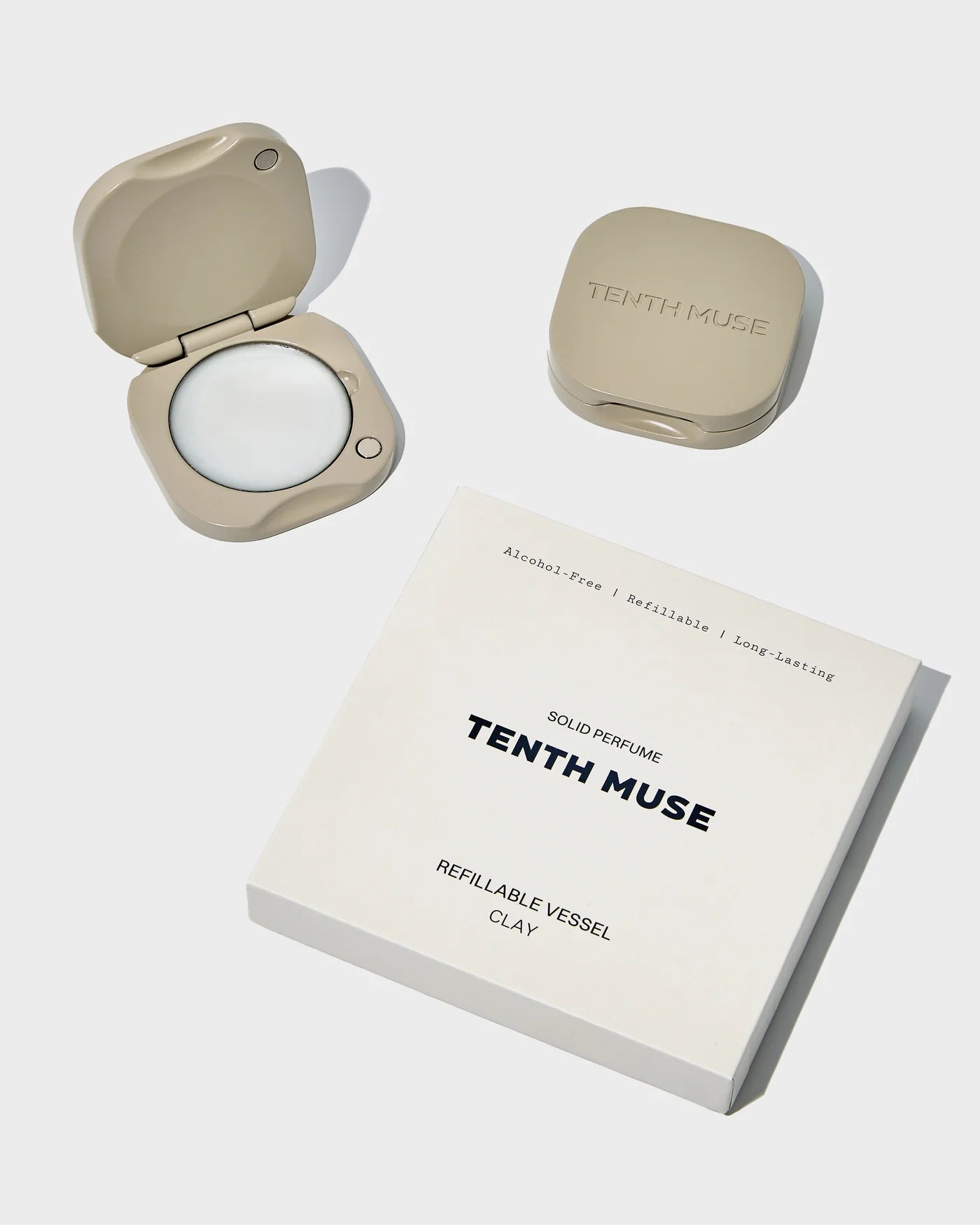 Tenth Muse | Refillable Metal Vessel | Clay