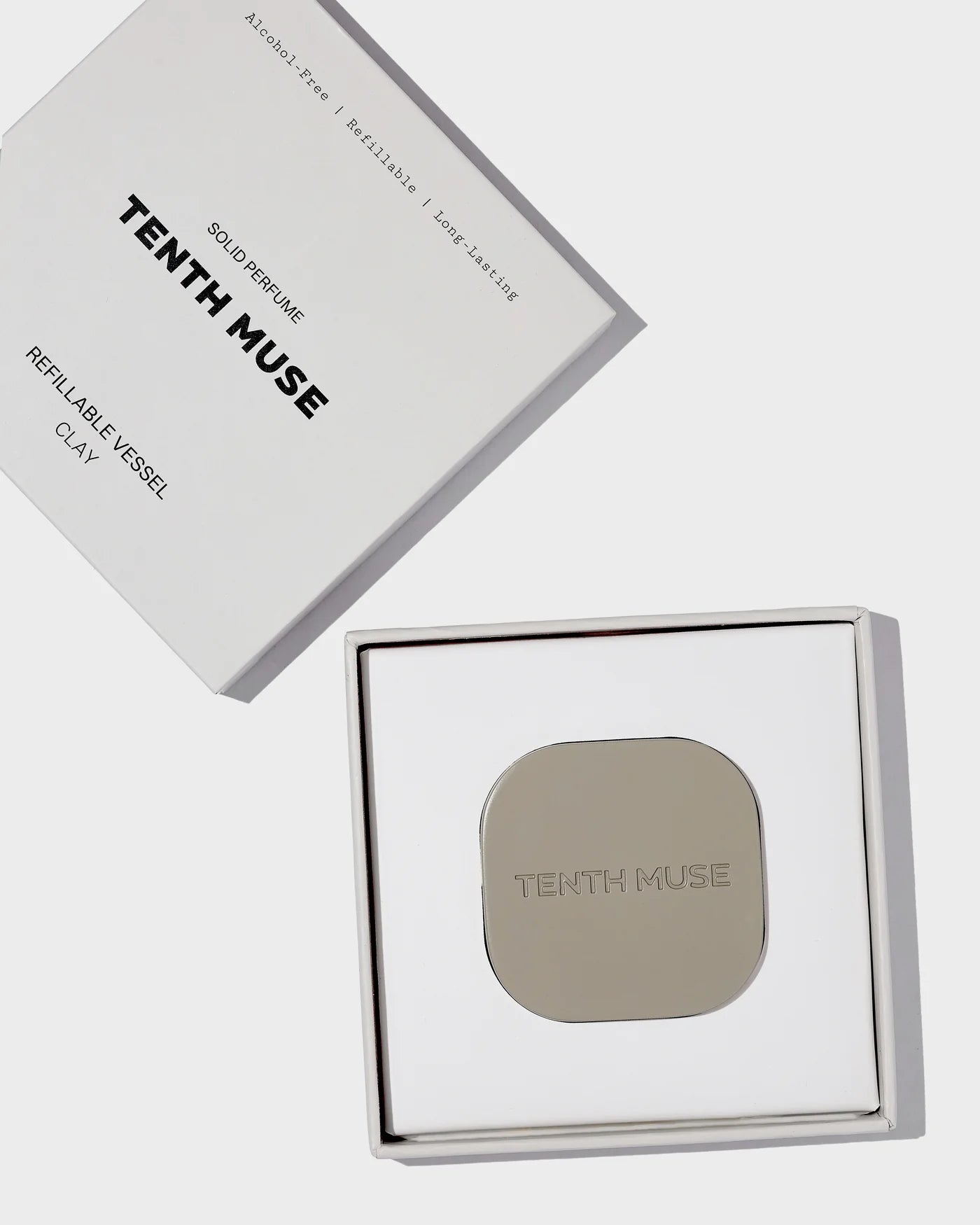 Tenth Muse | Refillable Metal Vessel | Clay