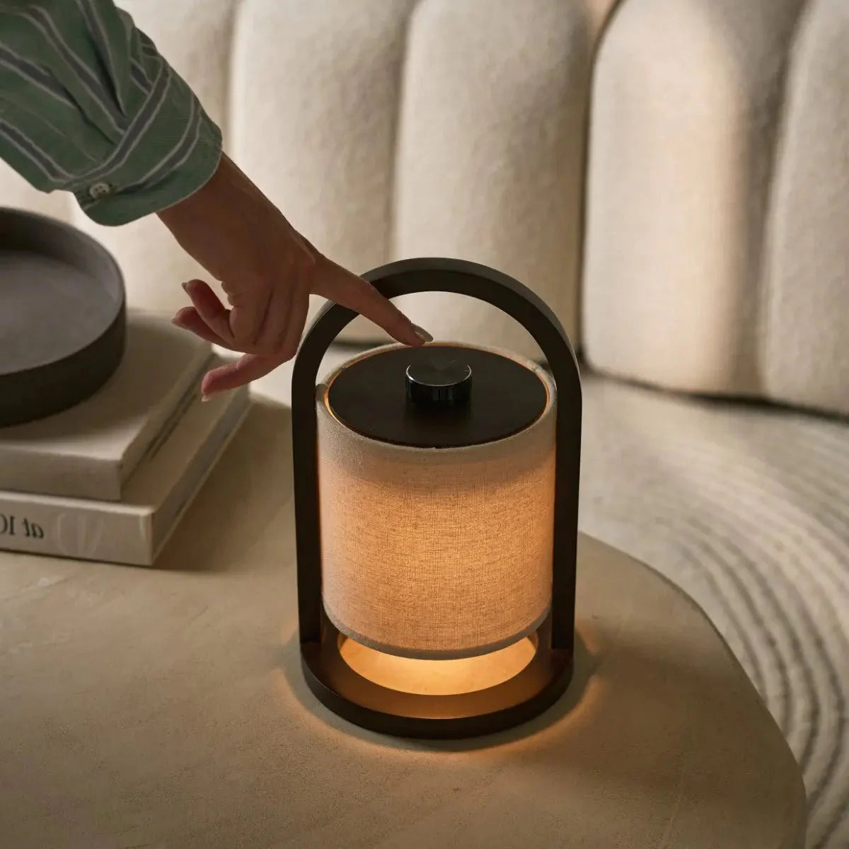 Osaka Linen Portable Lamp