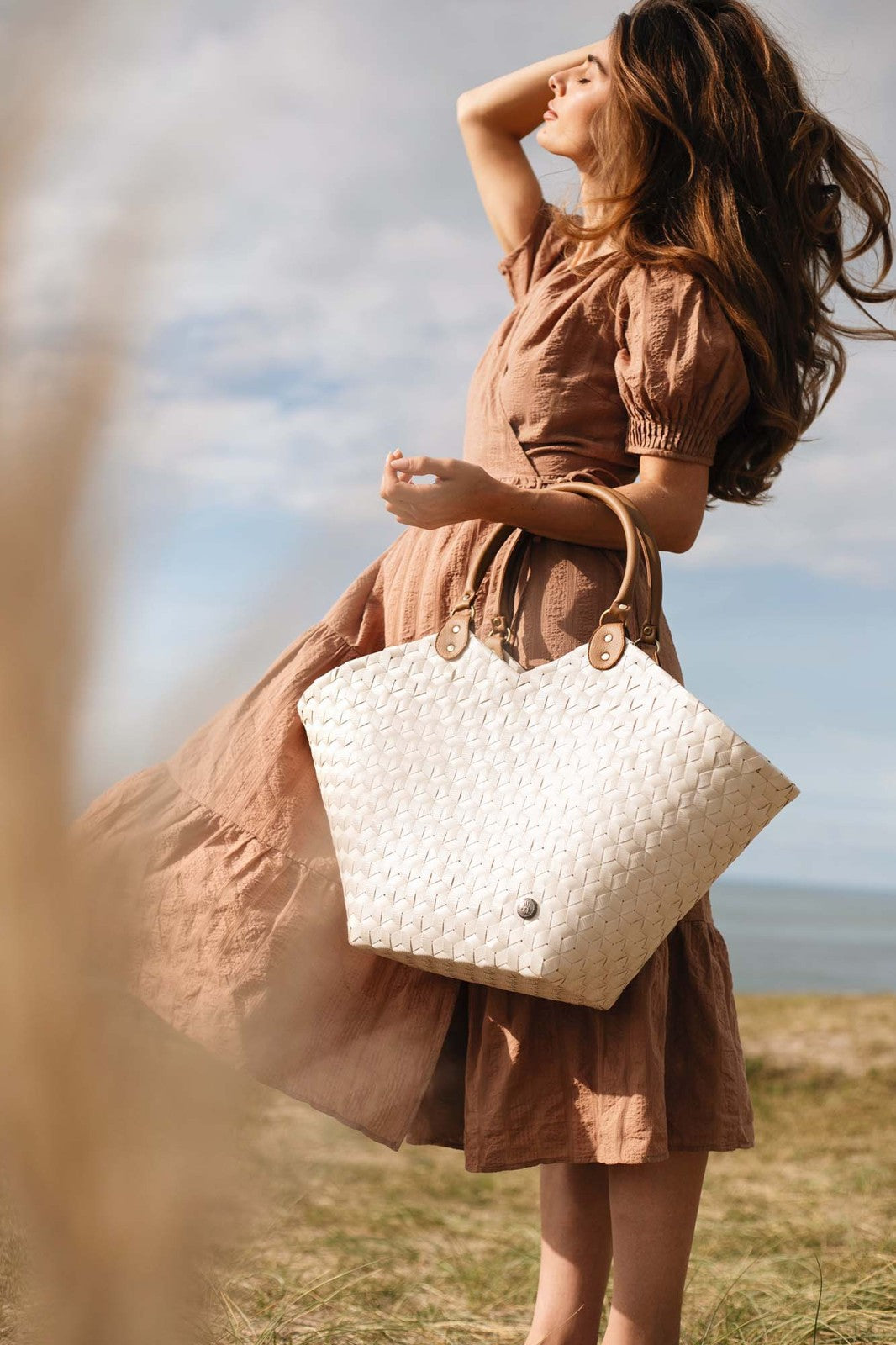 Sweetheart Shopper Bag | Champagne