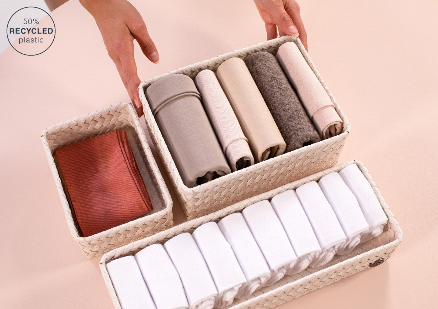 Fit Medium - Open basket rectangular