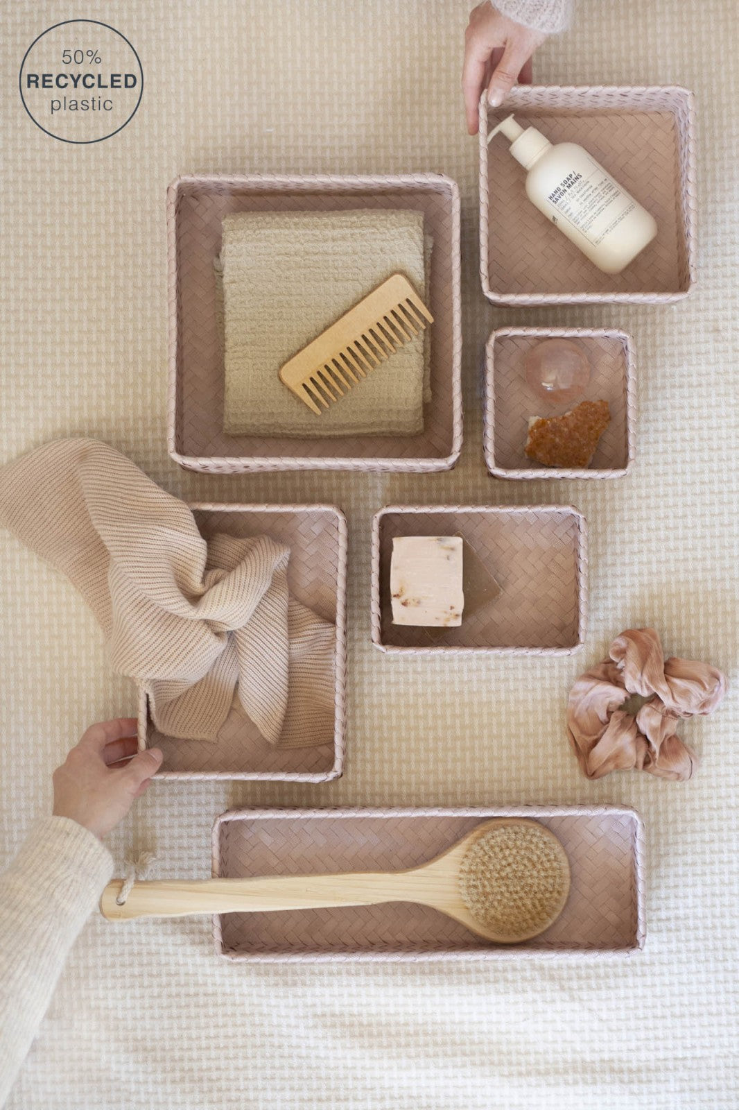 Fit Double Tiny - Open basket rectangular