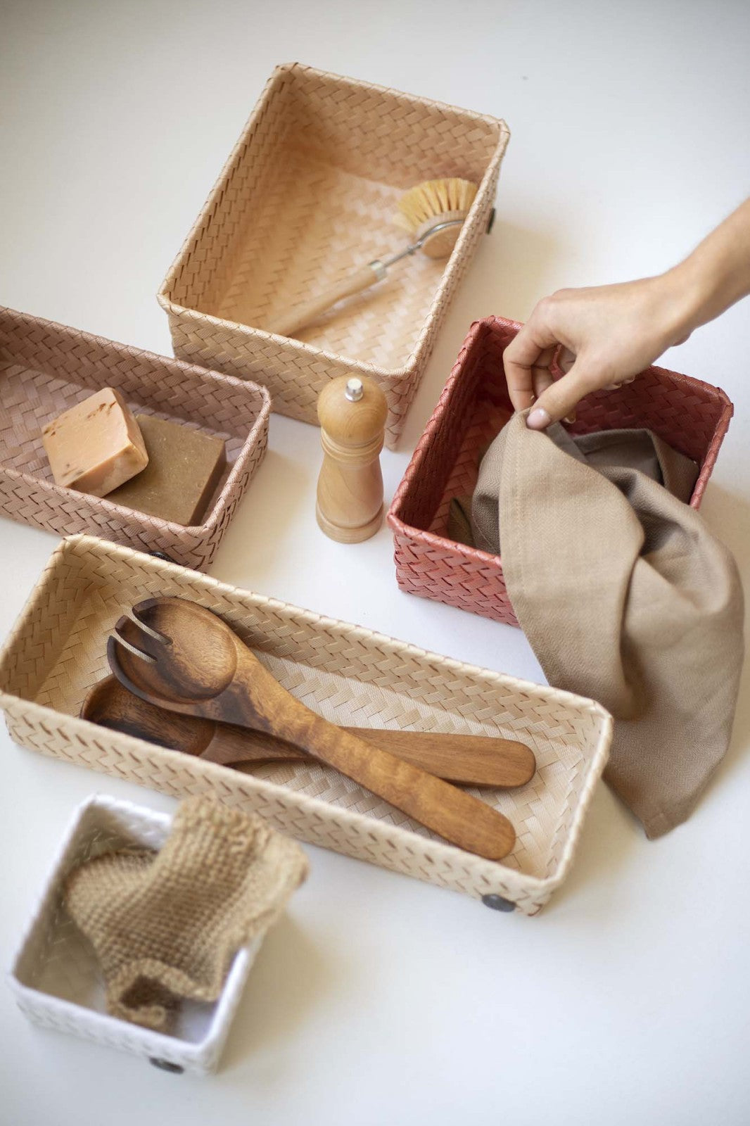 Fit Long - Open basket rectangular