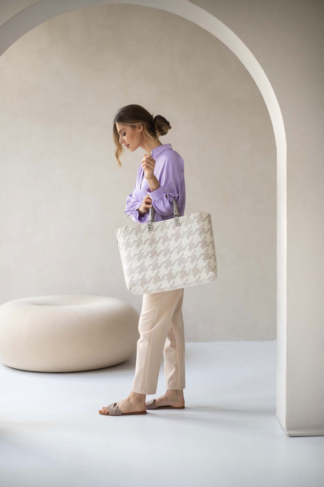 Mayfair Grand Shopper Bag | Champagne