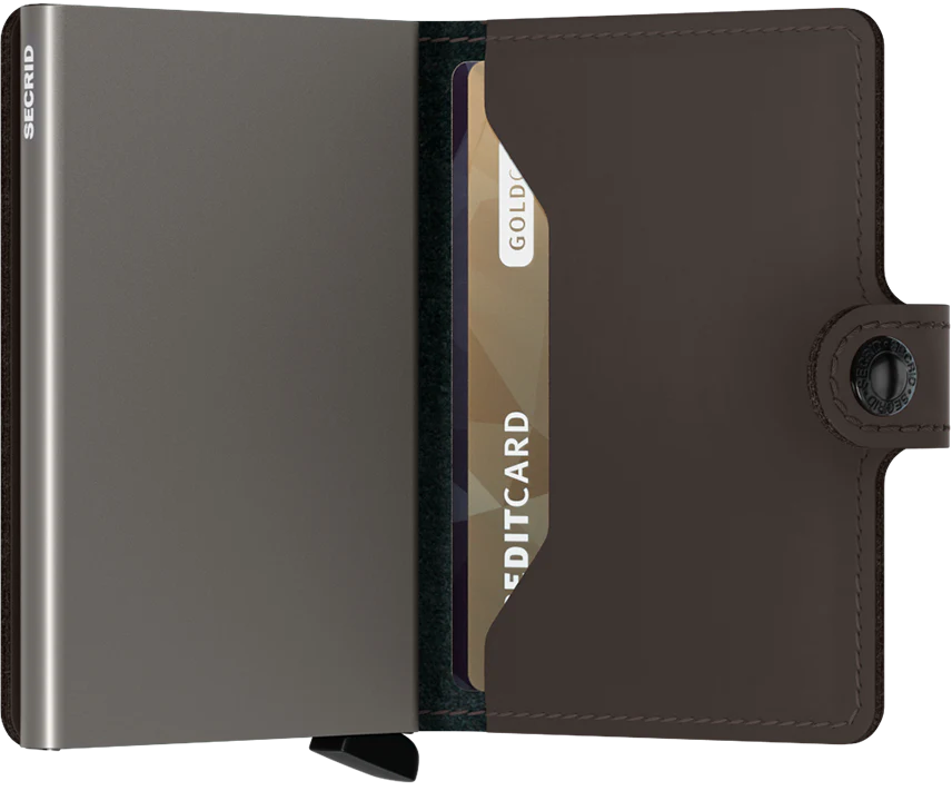 Miniwallet Matte Truffle