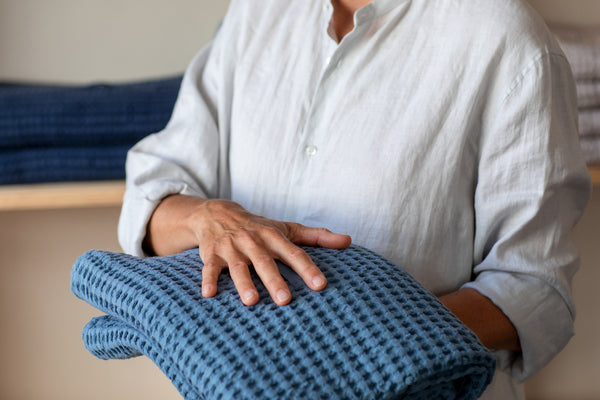 The Organic Company Big Waffle Towel and Blanket