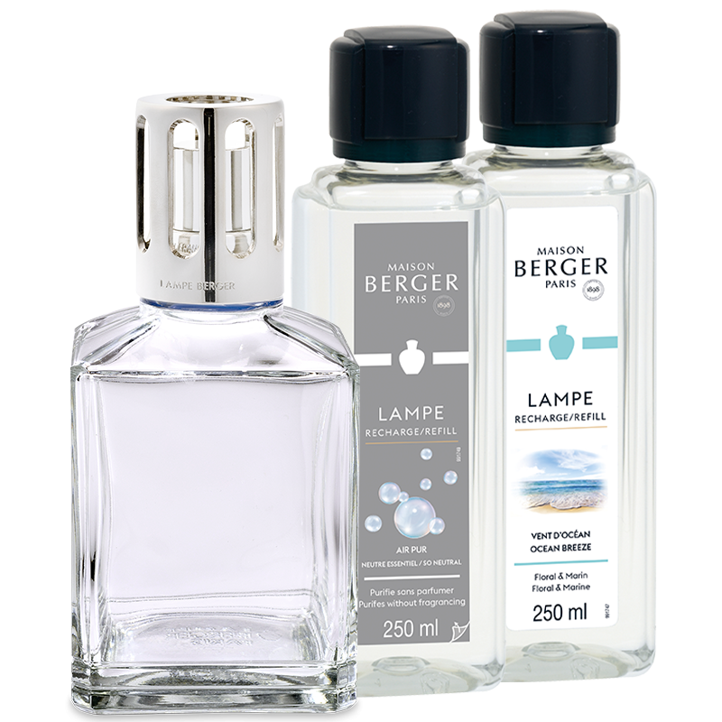 Essential Square Lampe Berger Gift Set