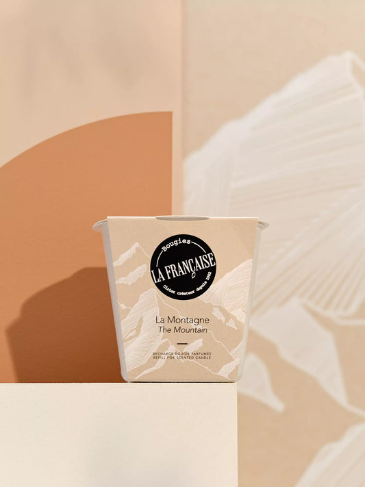 The Mountain Bougie Parfumée Refill