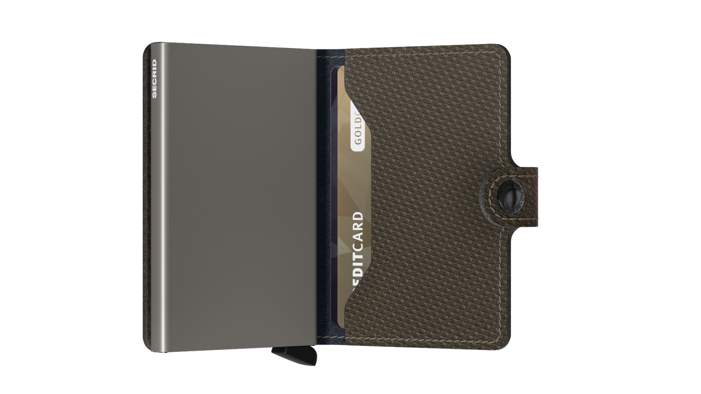Miniwallet Carbon Khaki
