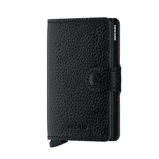 Miniwallet Vegetable-tanned Black-Black