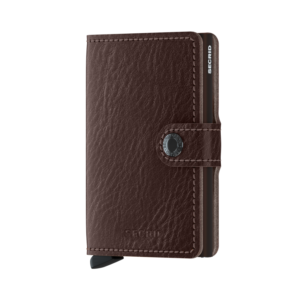 Miniwallet Vegetable-tanned Espresso-Brown