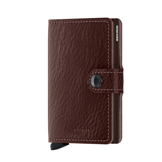 Miniwallet Vegetable-tanned Espresso-Brown