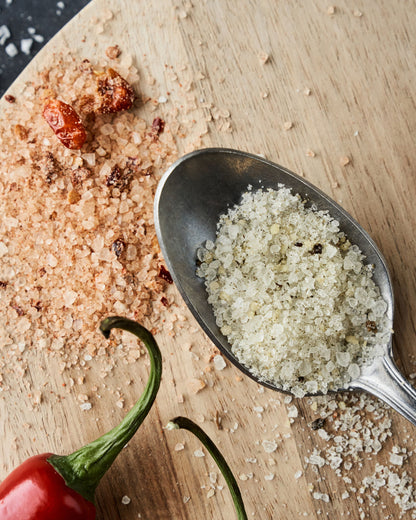 Giftbox, Parmesan & Basil Salt and Chilli Salt