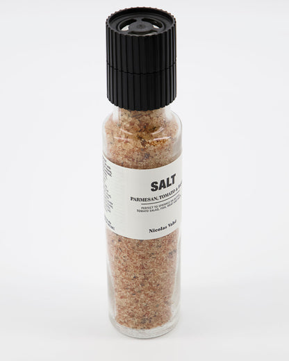 Salt | Parmesan, Tomato + Basil