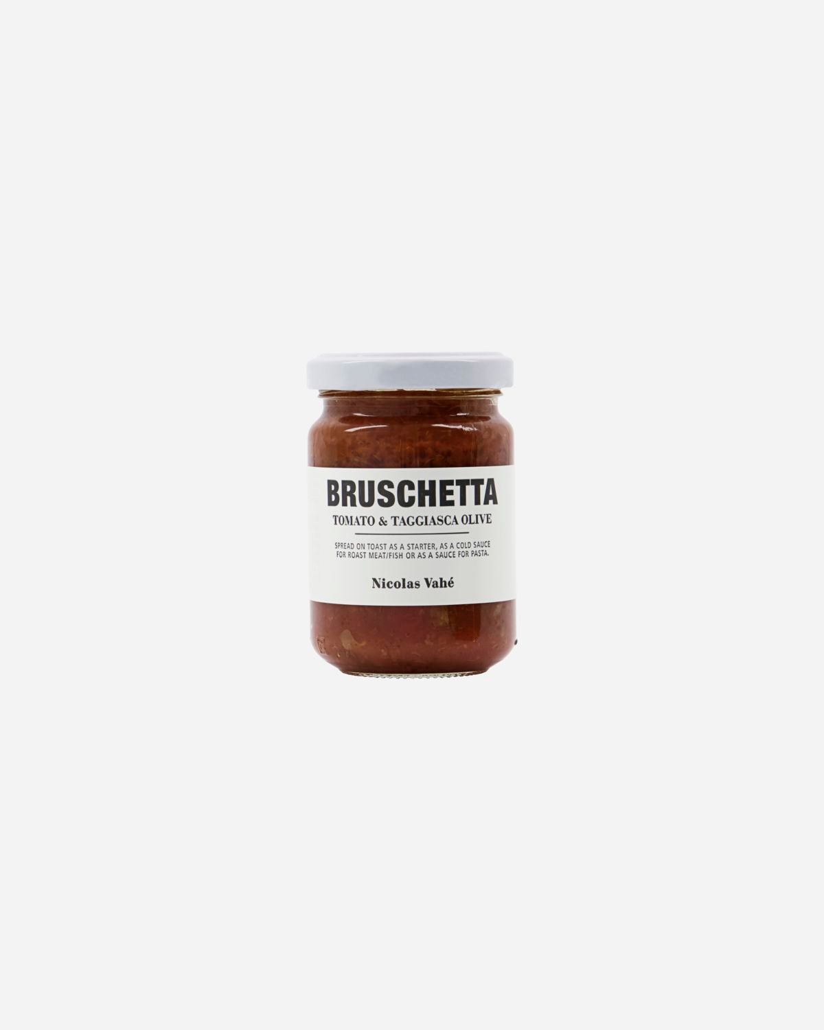 Bruschetta | Tomato + Taggiasca Olive