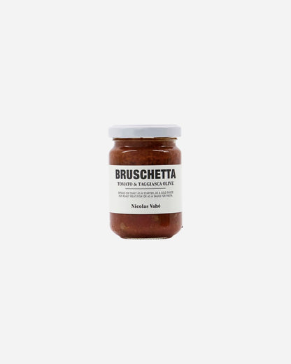 Bruschetta | Tomato + Taggiasca Olive