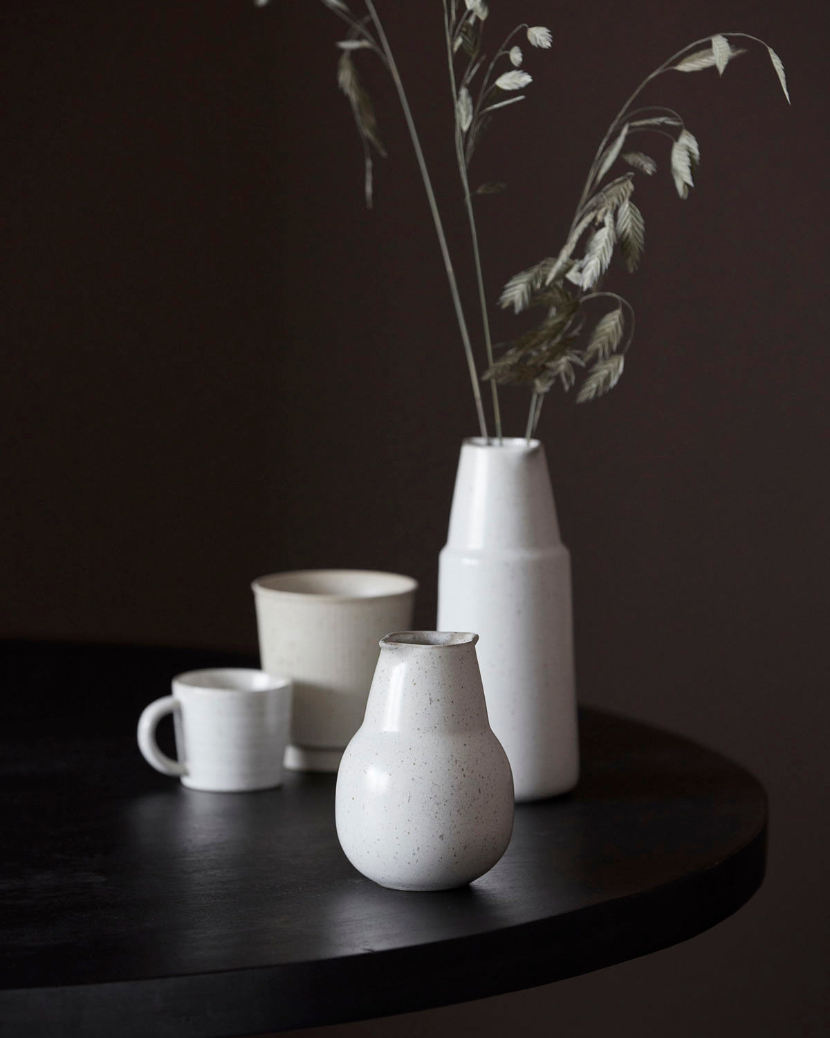 House Doctor Pion Carafe | Grey & White