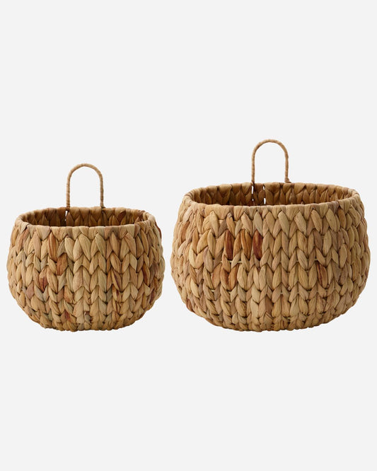 Natural Hanging Basket Set of 2