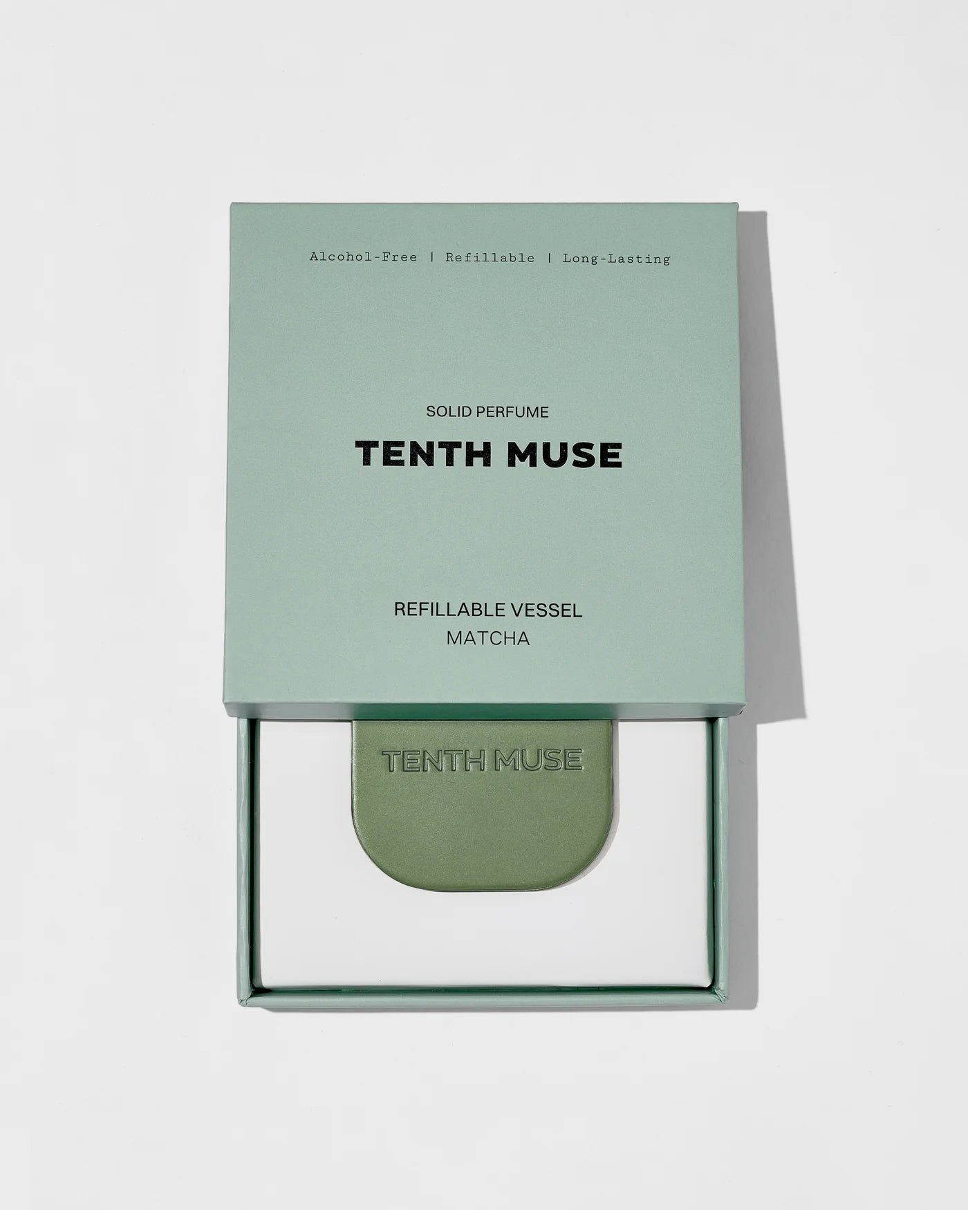 Tenth Muse | Refillable Metal Vessel | Matcha